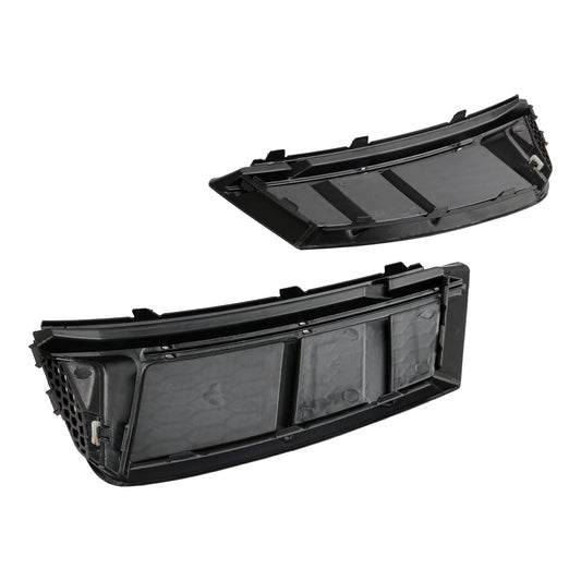 2016-2018 Audi A4 B9 Standard Version RS4 Style Front Fog Light Grill Lower Bumper Chrome