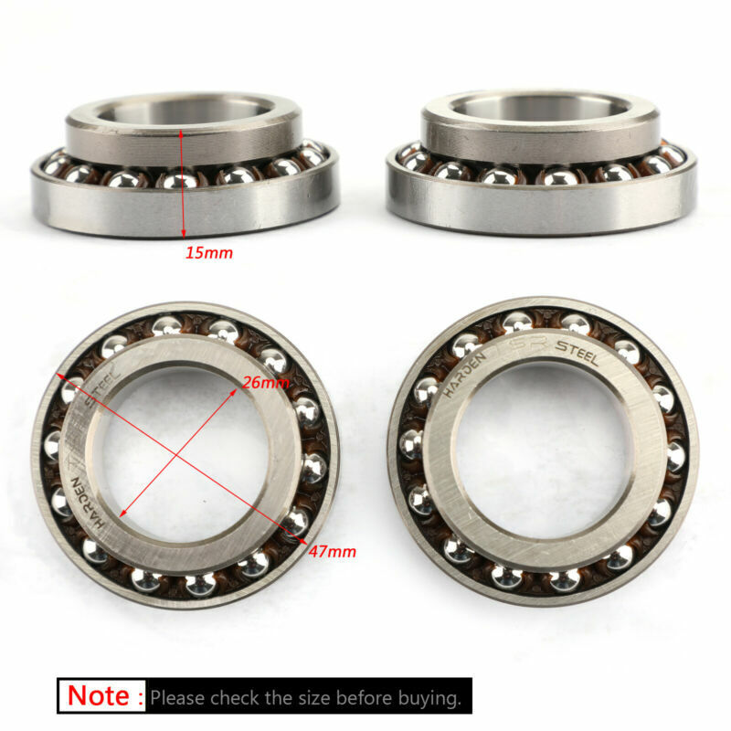 Kit de potence NXR150 compatible avec XLR250 91015-KT8-005 Roulement de direction Honda 
