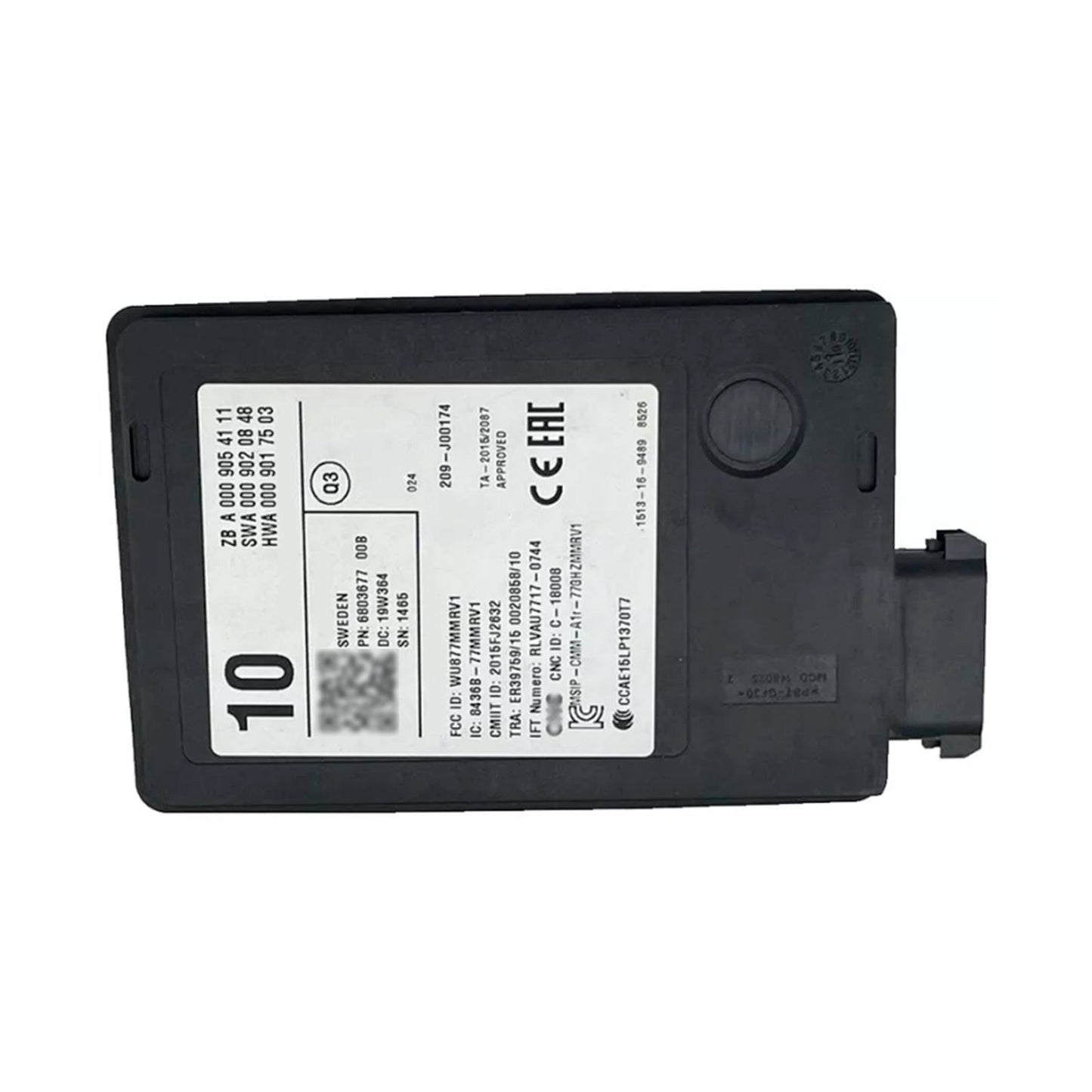 Capteur radar d'angle mort pour Mercedes Benz Classe C Classe E Classe S A0009054111