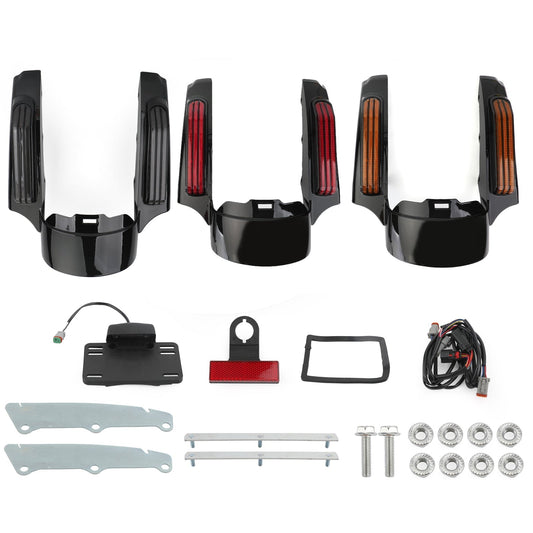 Feu de garde-boue arrière à LED pour Touring Road King FLHR Street Glide FLHX