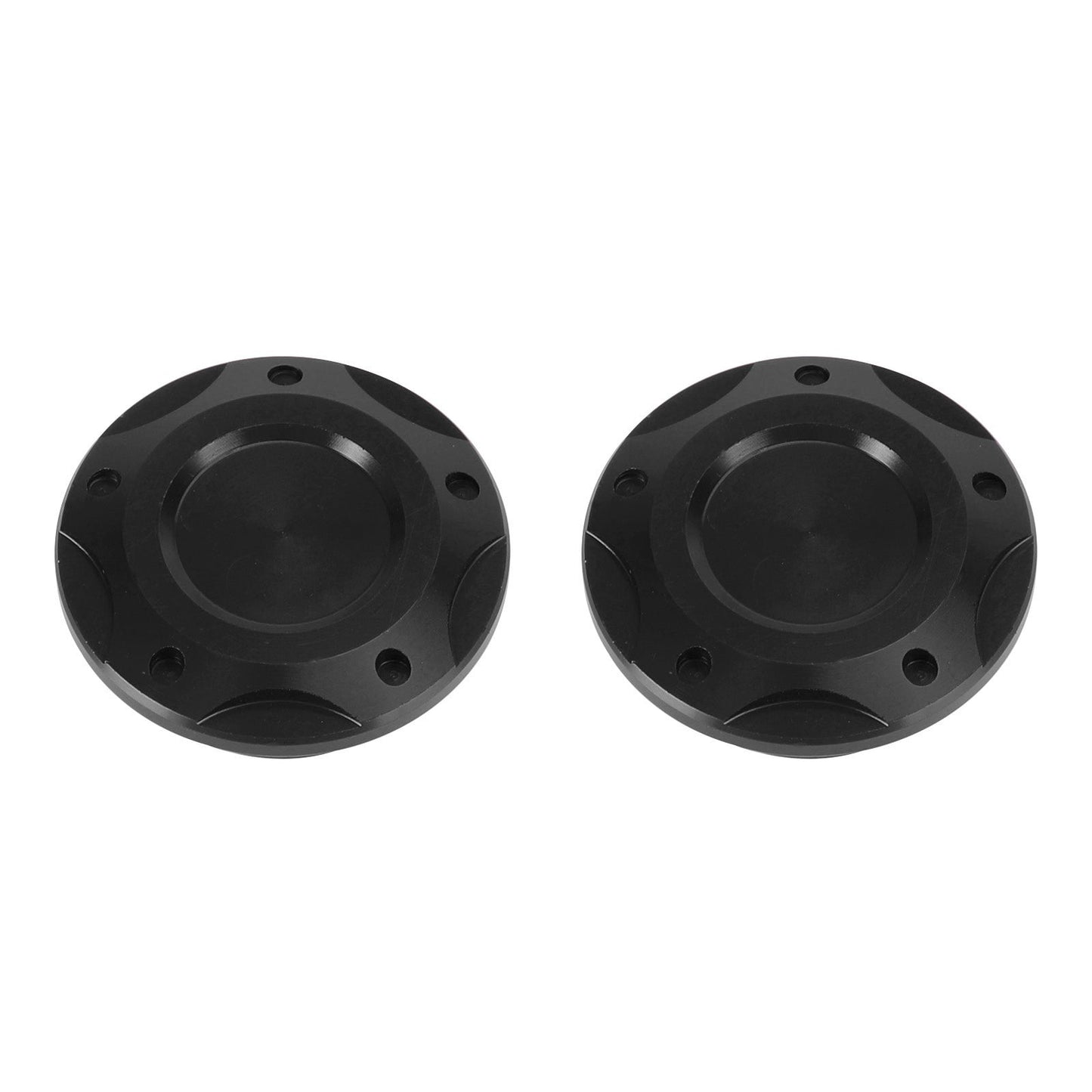 Tapones de aluminio para orificios de marco, color negro, para Yamaha YZF-R3, R3, R25, MT03 y MT25