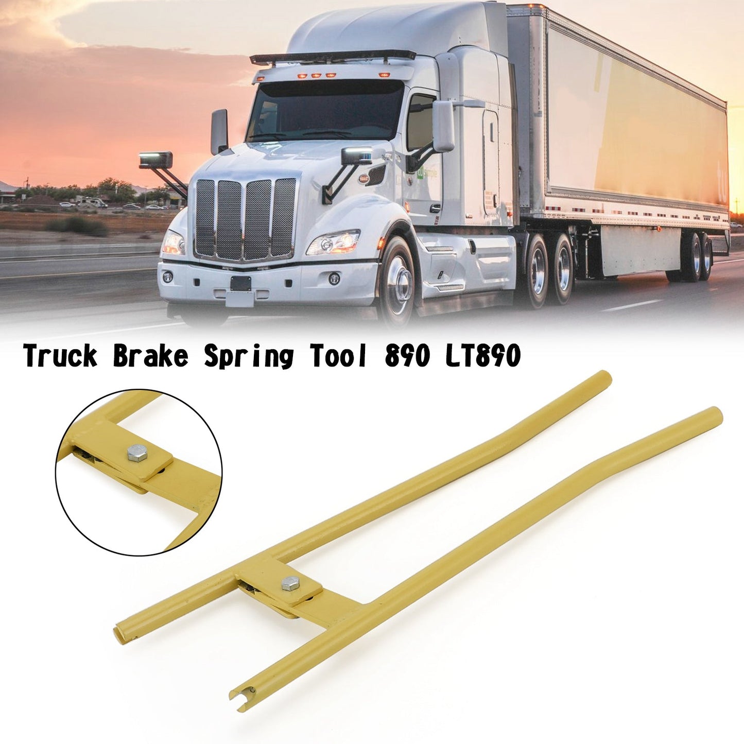 Outil pour ressort de frein de camion 890 LT890