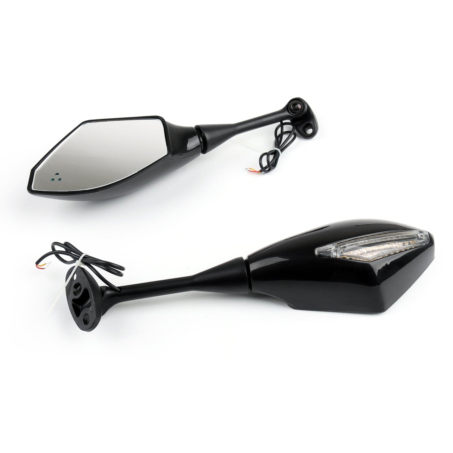 Espejos retrovisores con intermitentes LED para Honda CBR600RR 03-14 CBR1000RR 04-07