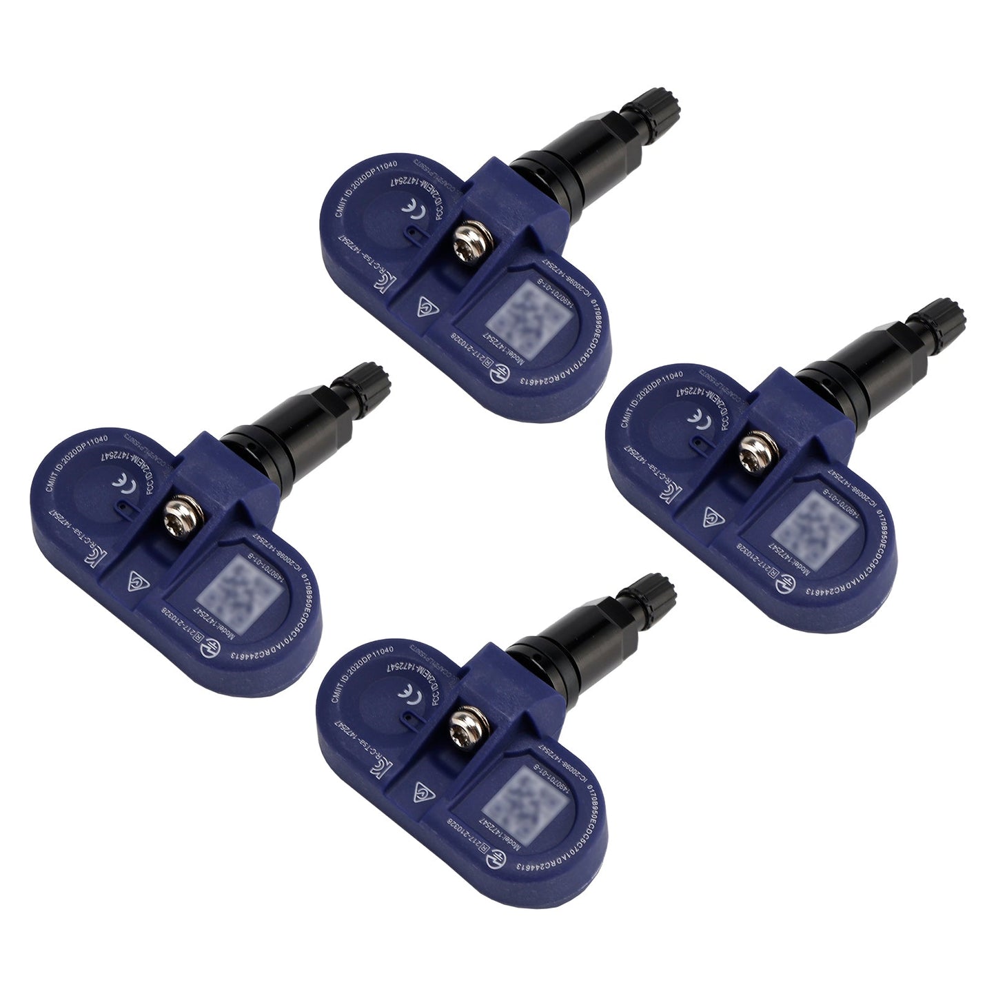 2021-2024 Tesla Model 3/S/X/Y 4Pcs Bluetooth TPMS Tire Pressure Sensor