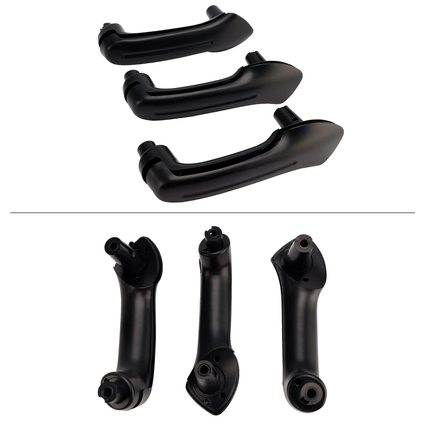 VW Golf MK4/Jetta/Bora/Passat B5 1998-2005 5pcs RHD Interior Door Grab Handle Cover w/ Switch Bezel Trim