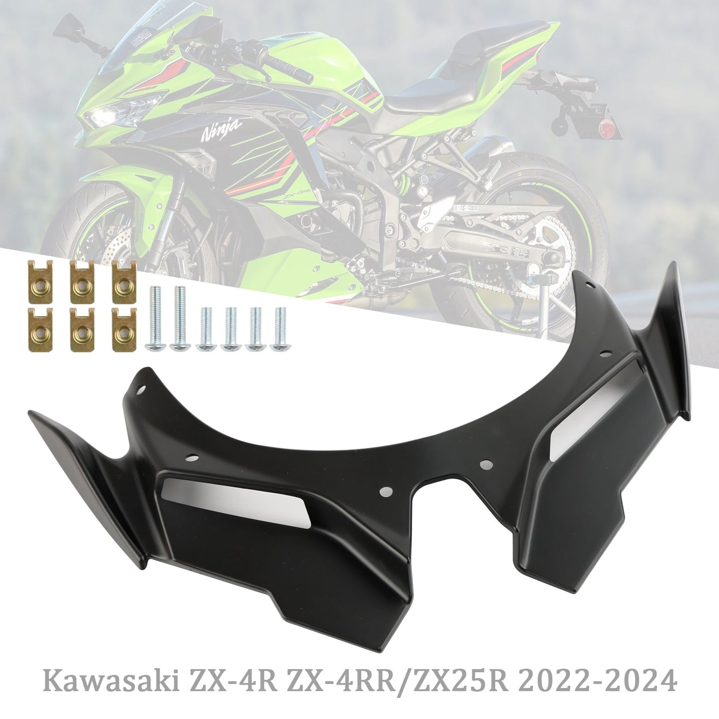 Coque de carénage avant pour Kawasaki ZX4R, ZX4RR, ZX25R 2022-2024