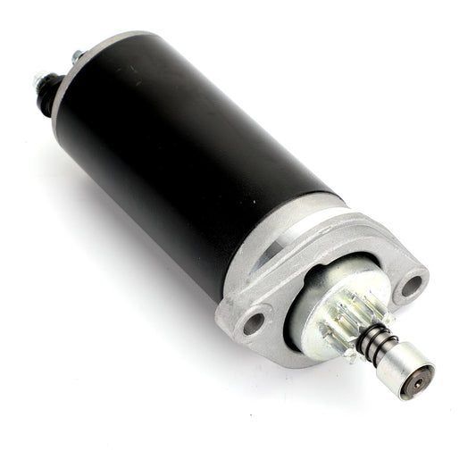 Starter Motor Fit For Yamaha Outboard Motors 9.9S 9.9L 9.9EL 84-90 25MLH 25MSH 91-10 15ESH 15ELH 91-97 Black Assosary