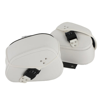 Left,Right Saddlebag Fit For Motorcycle or Bike Universal