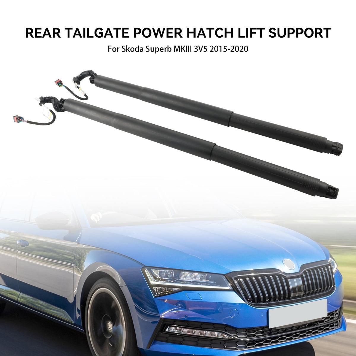 2015-2020 Skoda Superb MKIII 3V5 3V9827851B Electric Tailgate Gas Struts