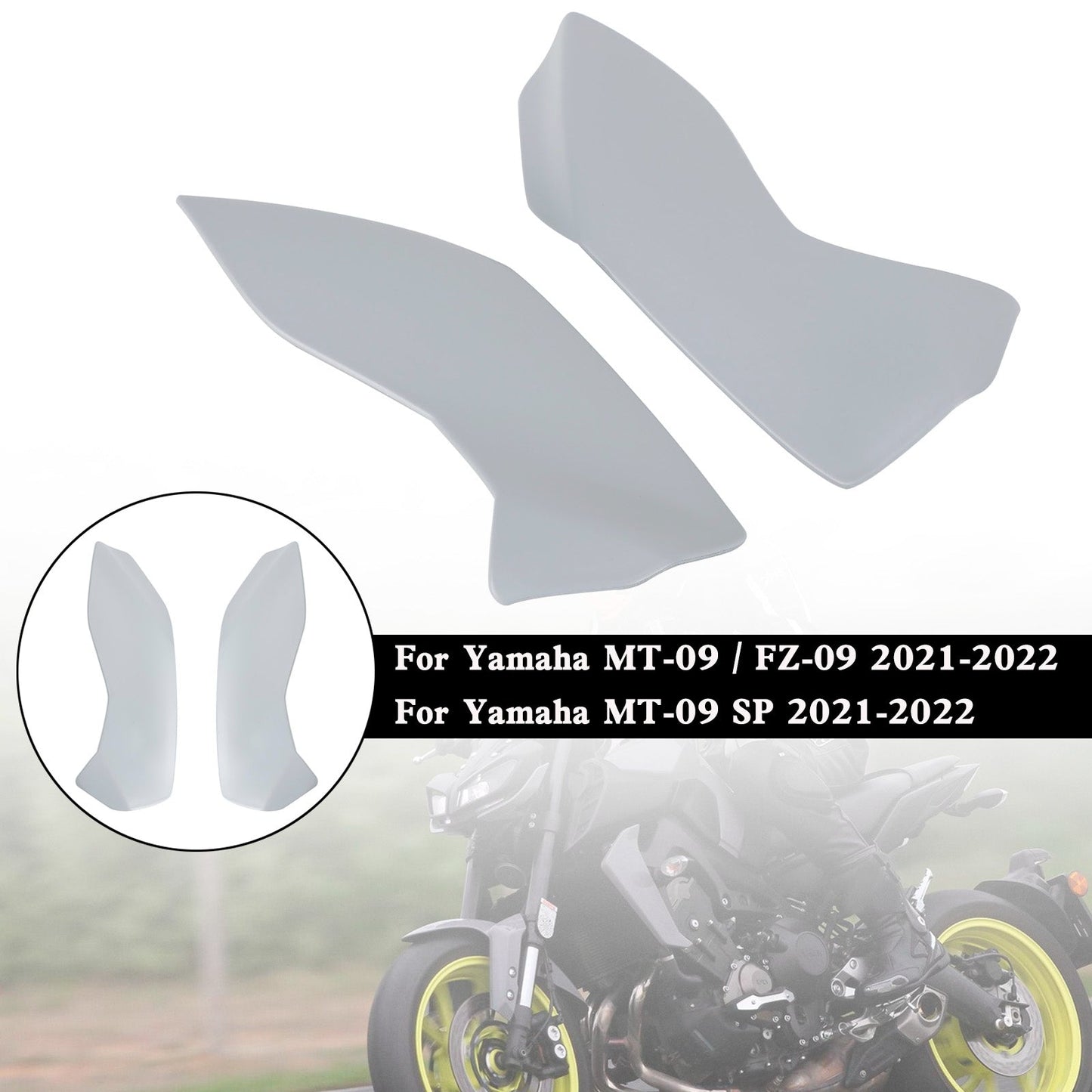 Headlight Fairing Side Panel For For Yamaha MT-09 FZ09 MT-09 SP 2021-2022