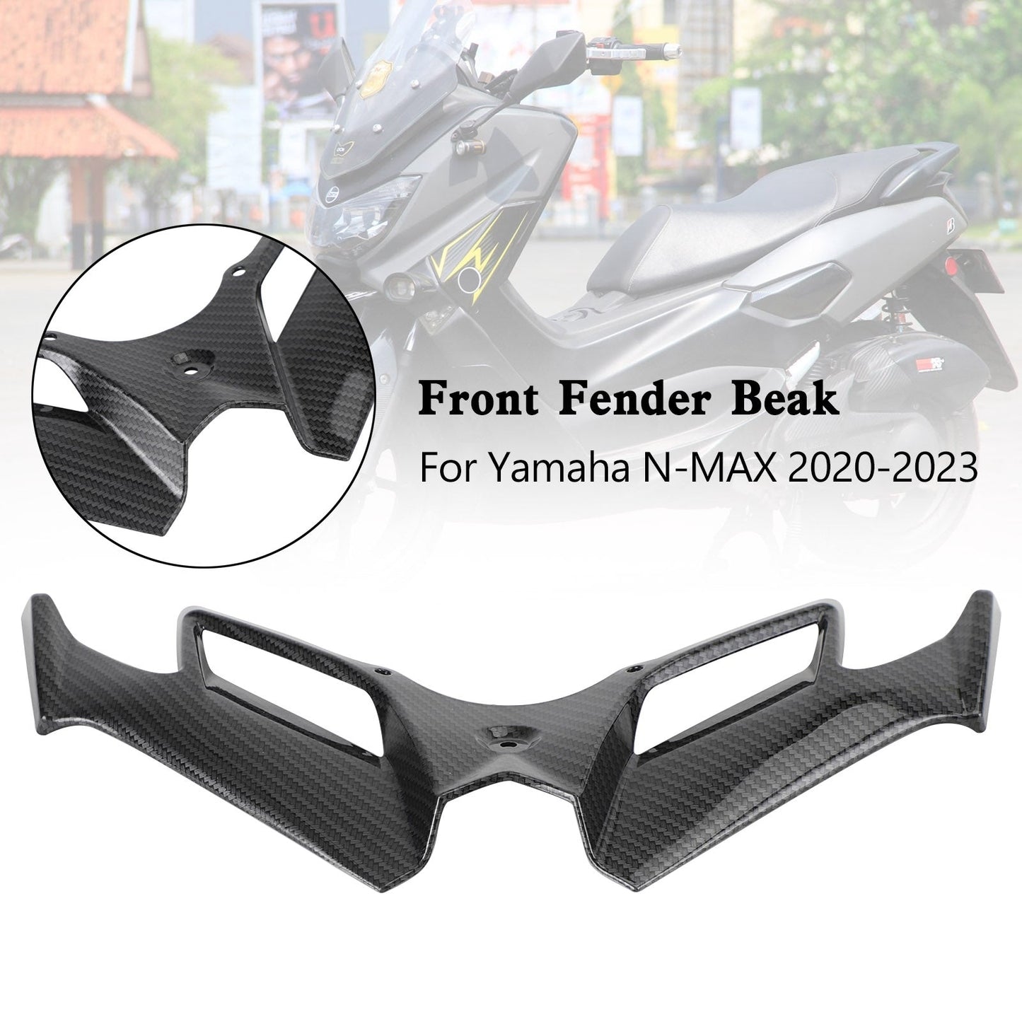 Extension de bec de garde-boue avant pour Yamaha N-MAX 2020-2023