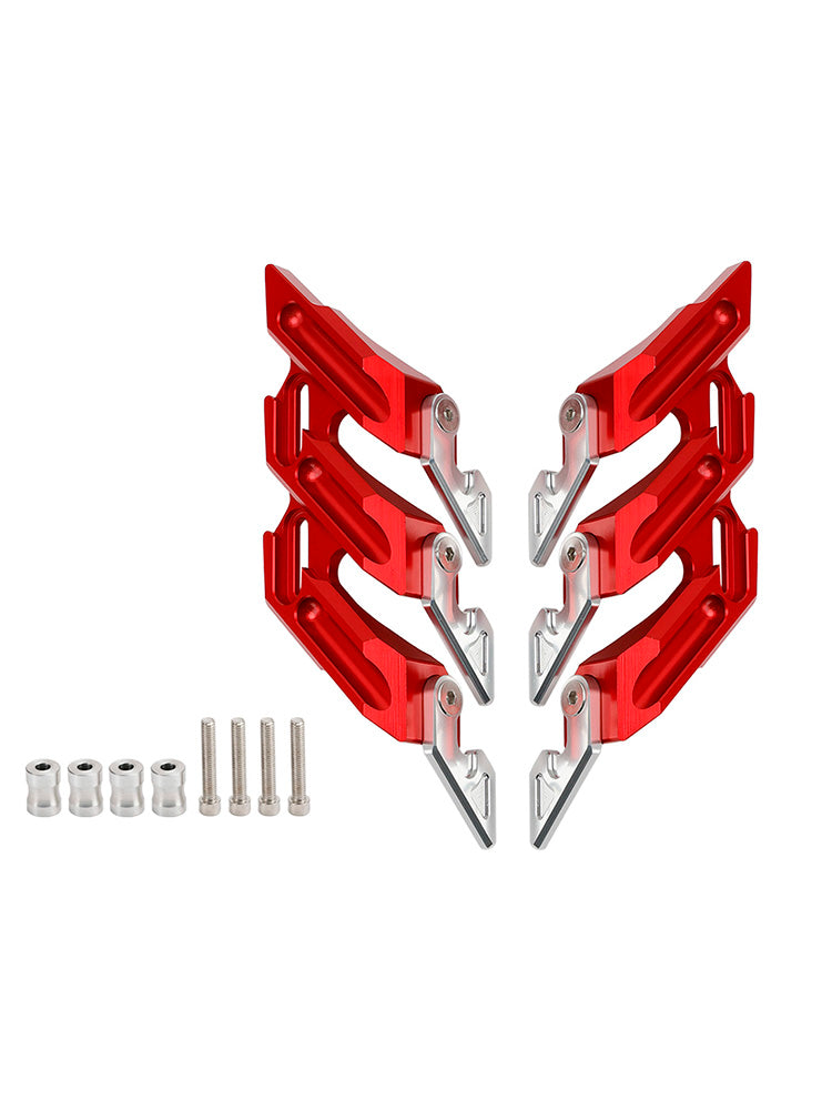 Guardabarros laterales y deslizadores de horquilla delantera CNC para Yamaha YZF-R15 V3 V4 2018-2022