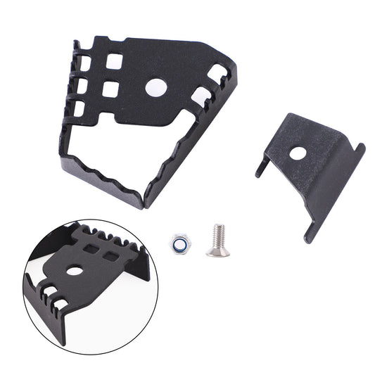 Extensión de pedal de freno ampliada para BMW R1200GS, F800GS, ADV, F700GS, F650GS, color plateado
