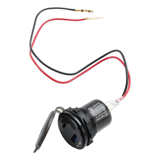 Cargador de enchufe Yamaha PG-1 de 12 V, tipo USB+C, rápido, 23-24