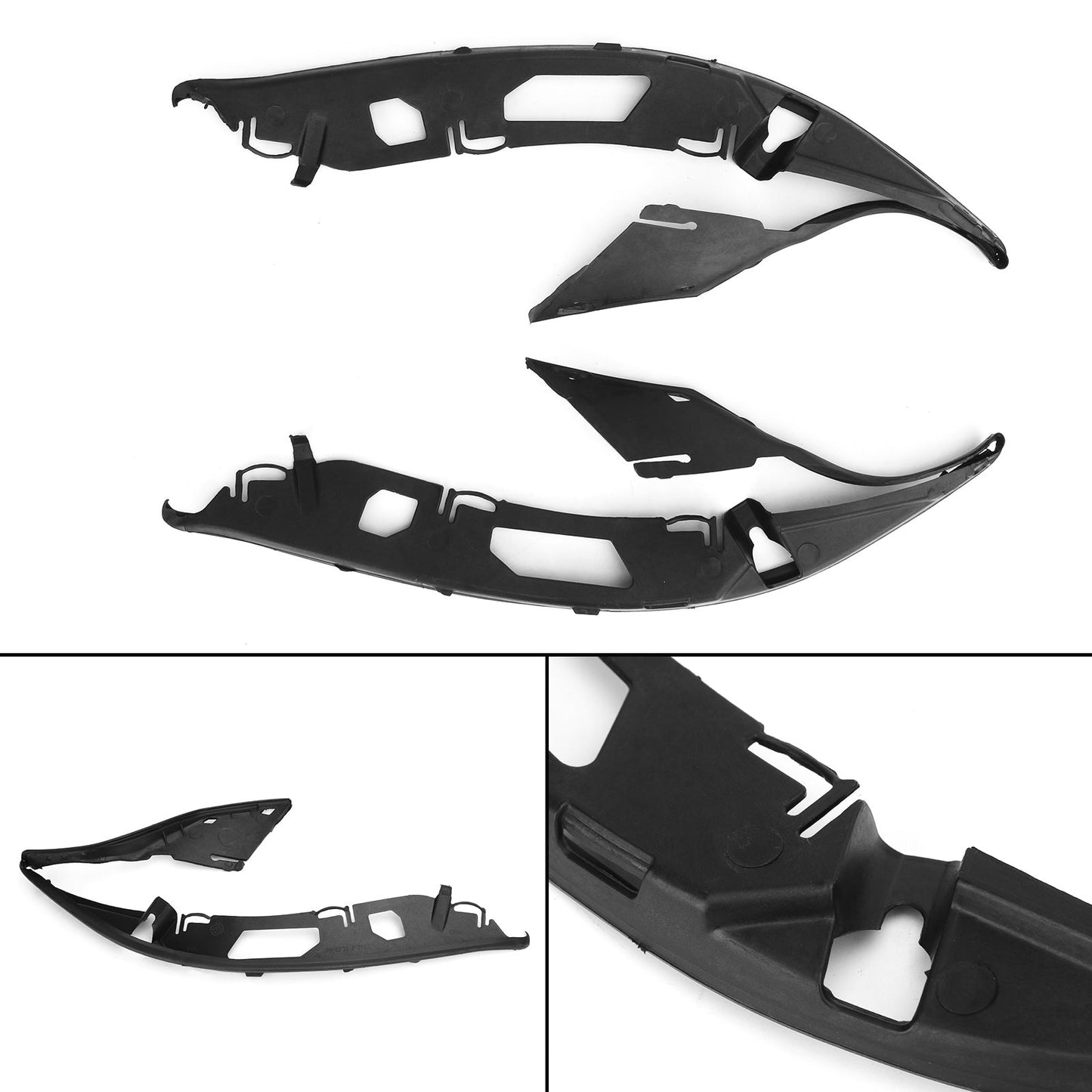 Paire de joints d'étanchéité pour phares supérieurs gauche et droit pour BMW E60 525xi 530i 2004-2010