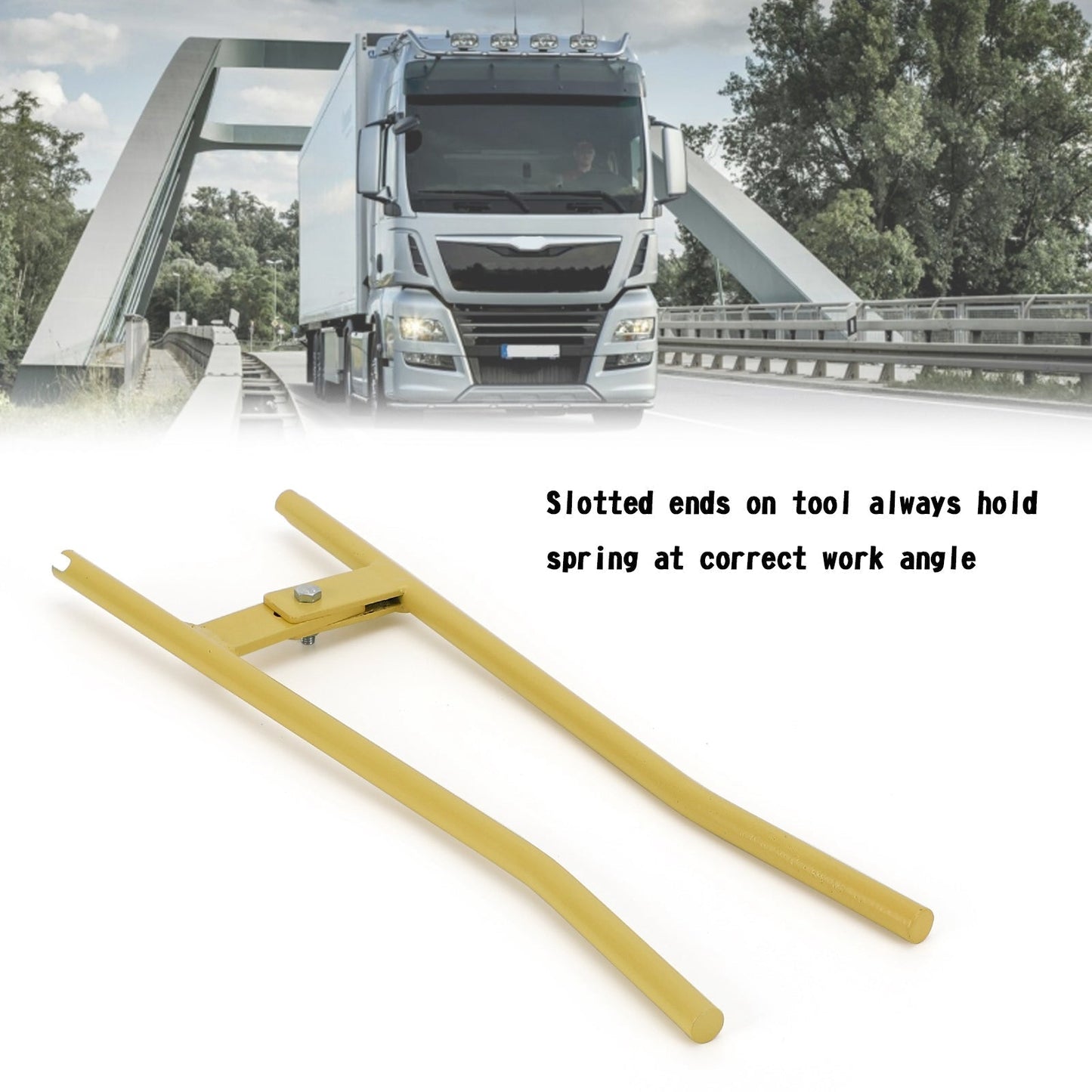 Outil pour ressort de frein de camion 890 LT890