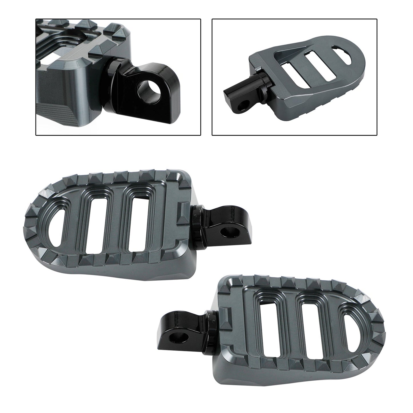 Repose-pieds avant pour Dyna Sportster 883 Electra Glide Road Glide