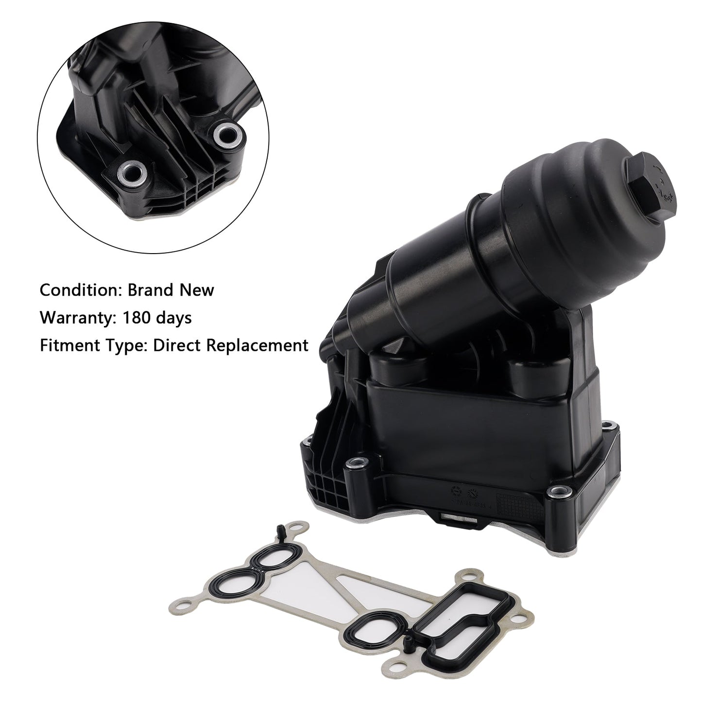 Boîtier de filtre à huile 7800066 11427800066 pour BMW Série 5 F10 2010-2016