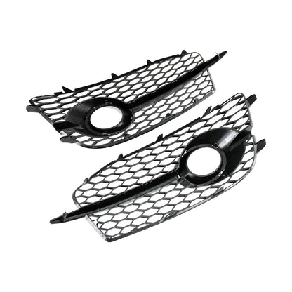 Audi 2012-2014 Q3 S-Line 8U0807682DSP9 2PCS Bumper Fog Light Grill Grille