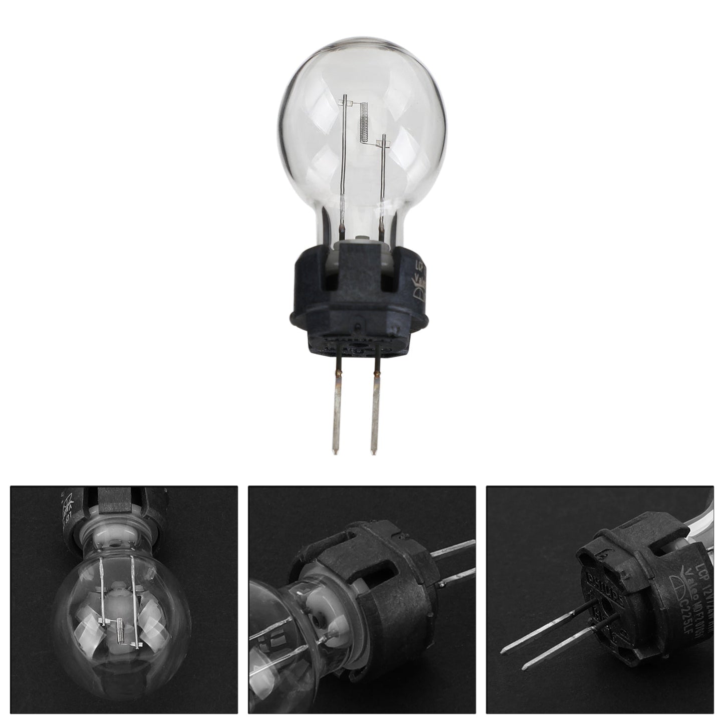 Ampoule de clignotant Philips à double aiguille sans culot LCP 12 V 24 W PH24WHTR