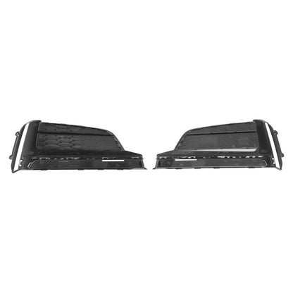 2018-2019 Audi A5 S-Line S5 Cabriolet/Coupe/Sportback 2pcs Front Bumper Fog Light Grille Cover Trim