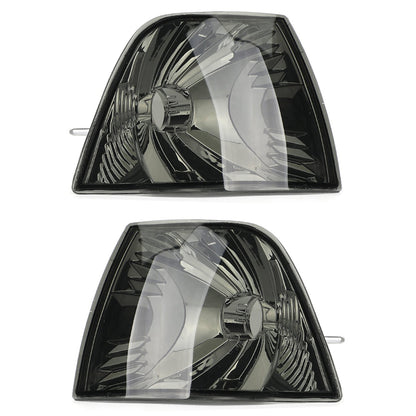 BMW 3-Series E36 4DR 1992-1998 Smoke Corner Lights Parking Lamps PAIR Fits