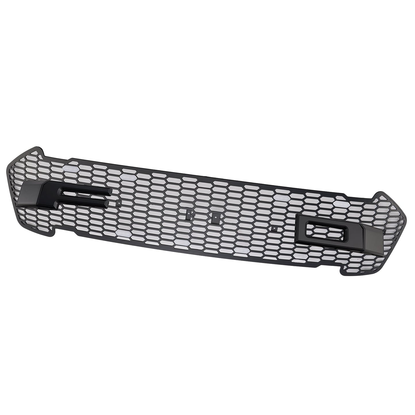 2015-2019 Matte Black Front Bumper Grill Grille Fit Ford Ranger T7 W/LED