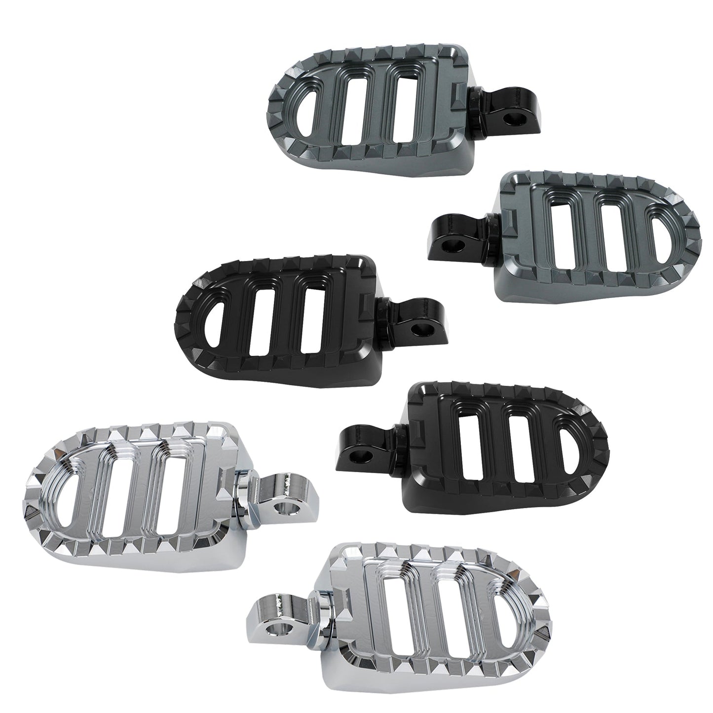 Repose-pieds avant pour Dyna Sportster 883 Electra Glide Road Glide