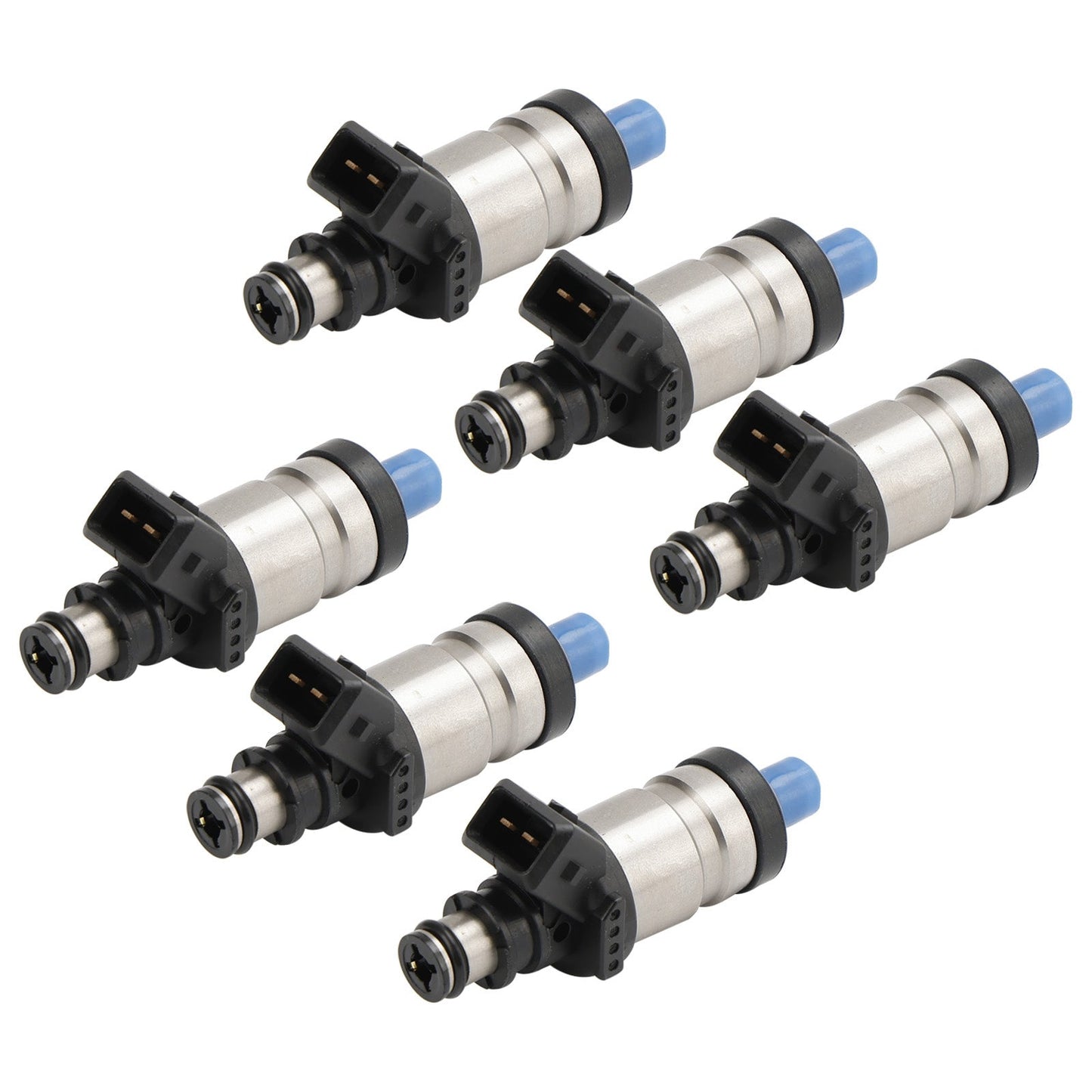 6 inyectores de combustible 18715T1 para motores fueraborda Mercury de 150, 175, 200, 225, 250 y 300 HP (98-05)