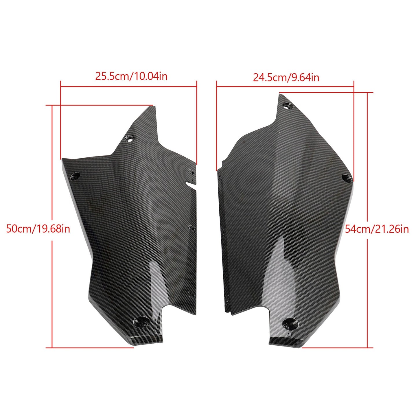 Carenado de protección de paneles inferiores del motor de carbono para Aprilia RS 660 2020-2022
