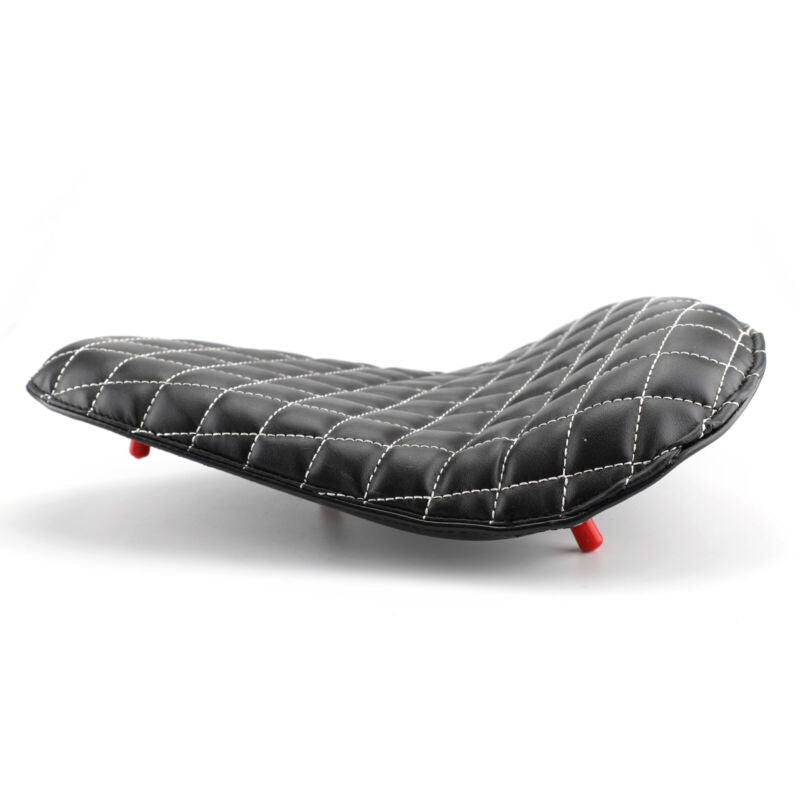 Asiento Chopper Cafe Star Racer Solo Bobber Yamaha V Motorcycle Plaid