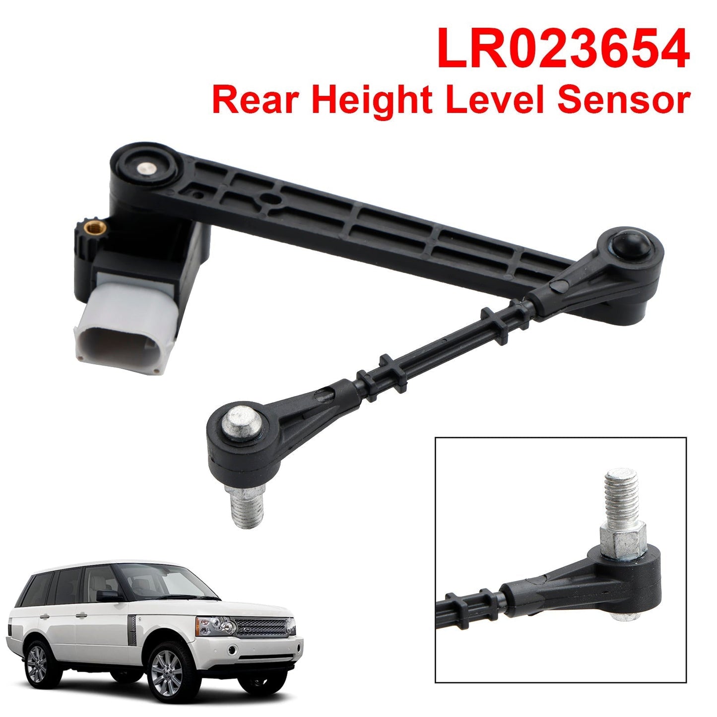 Capteur de niveau de hauteur arrière gauche/droite LR023654 pour Land Rover Range Rover L322 2002-2010