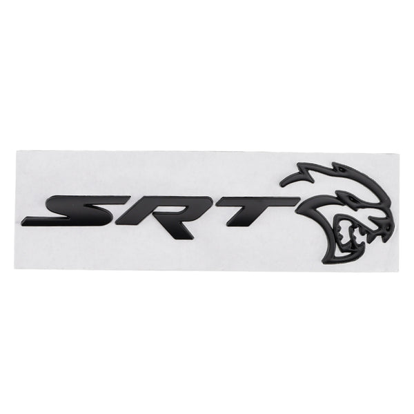 Challenger Trunk Lid Badge Rear Tailgate SRT Hellcat Decal Emblem Black