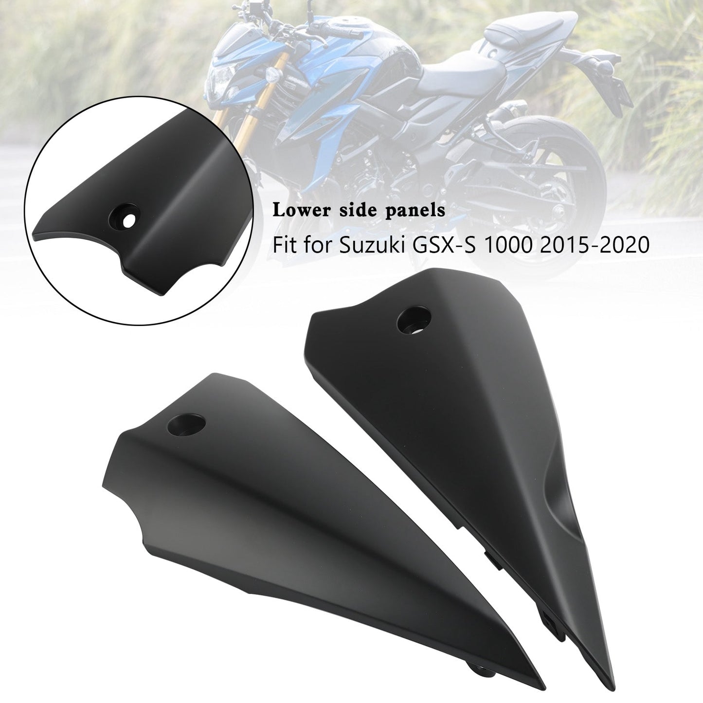 Carénage inférieur et panneaux de carénage supérieurs pour Suzuki GSX-S 1000 2015-2020