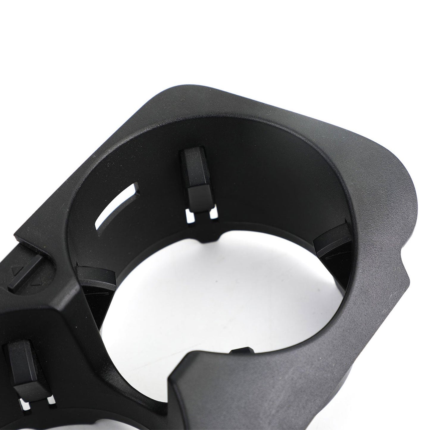 Inserto de consola central delantera negra para portavasos Mercedes-Benz C250 W205/C205 2018 (2056800691)