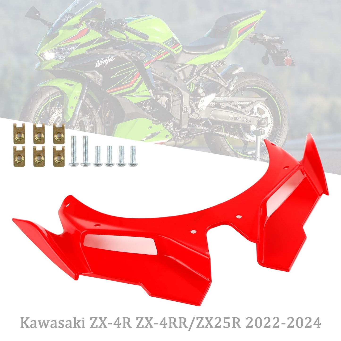 Coque de carénage avant pour Kawasaki ZX4R, ZX4RR, ZX25R 2022-2024