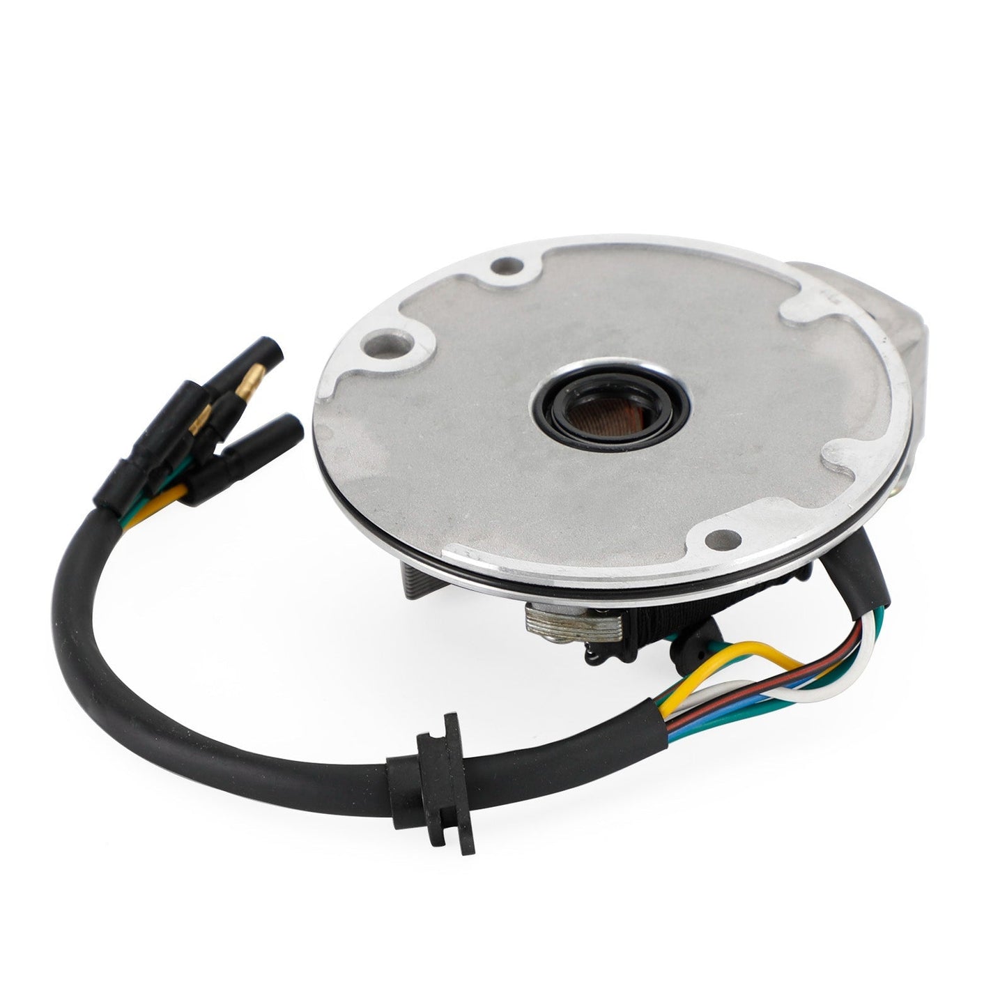 Rotor de placa de estator magneto de 6 cables y 2 bobinas para motos de cross profesionales de 50 cc, 90 cc, 110 cc y 125 cc