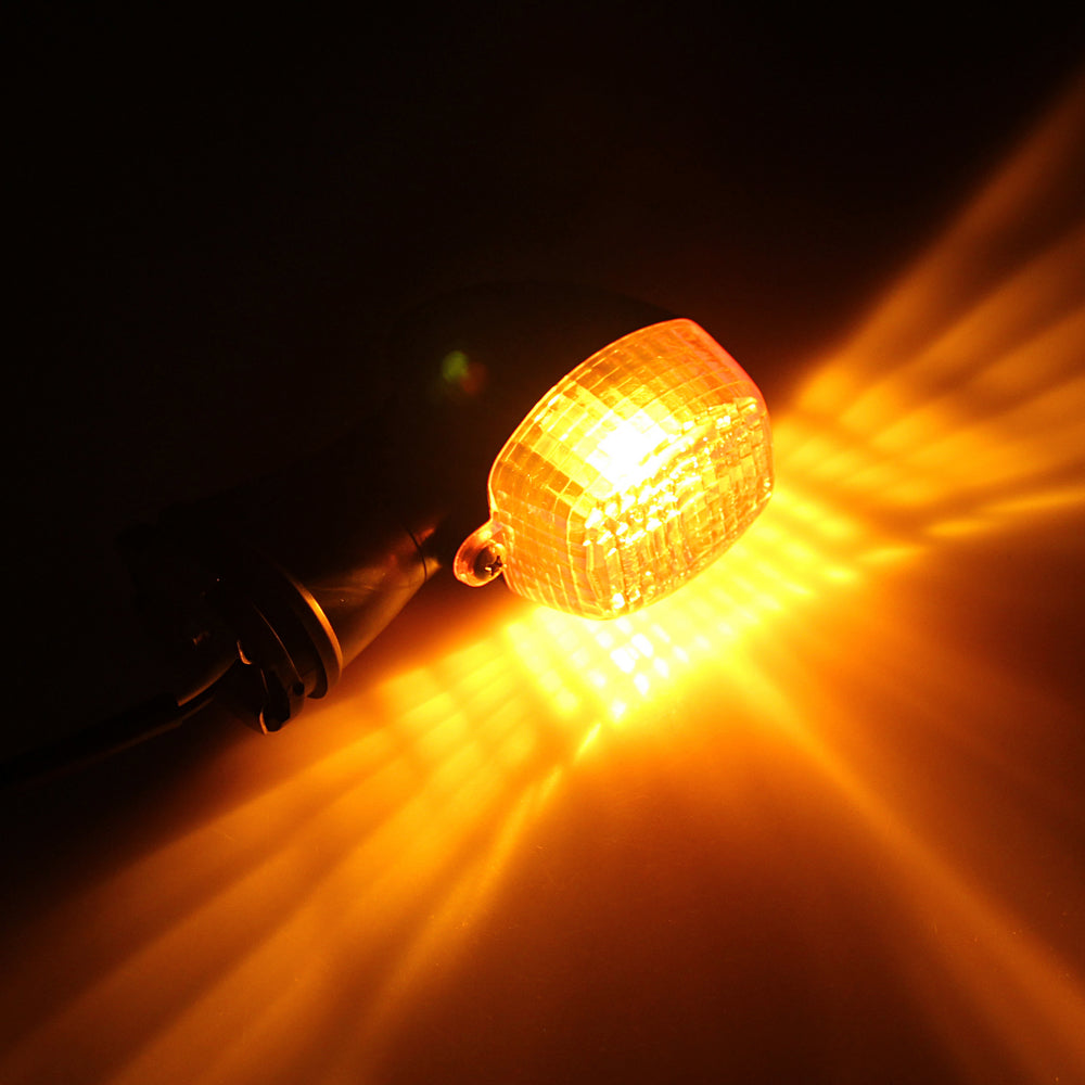 Front Turn Signal Fit For For Kawasaki ZX-R 750 90-95 400R 93-96 EX 500R NINJA 00-06 ZR-X 400 95-08 Assosary