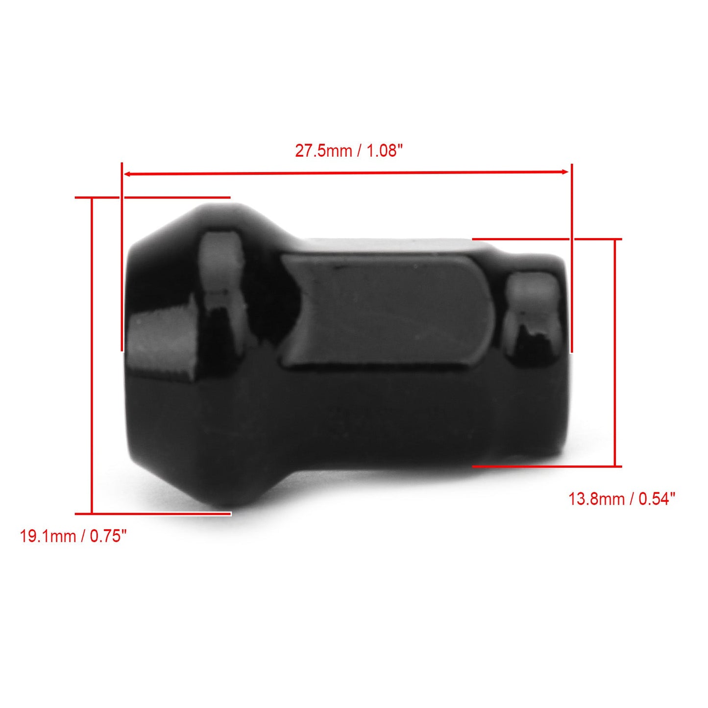 Lot de 16 écrous coniques pour Polaris Ranger 800 EFI 2013-2014, Ranger 500 EFI 2012-2013, Sportsman 600 2003-2005