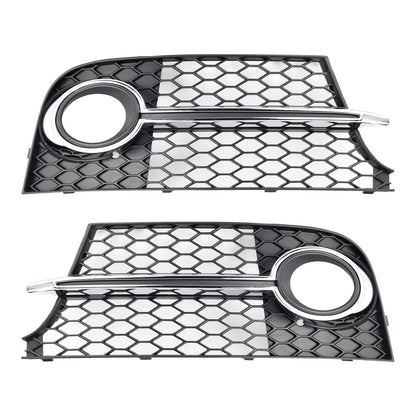 2011-14 Chrome Front Bumper Fog Light Grille Fit Audi TT MK2 S-Line TTS