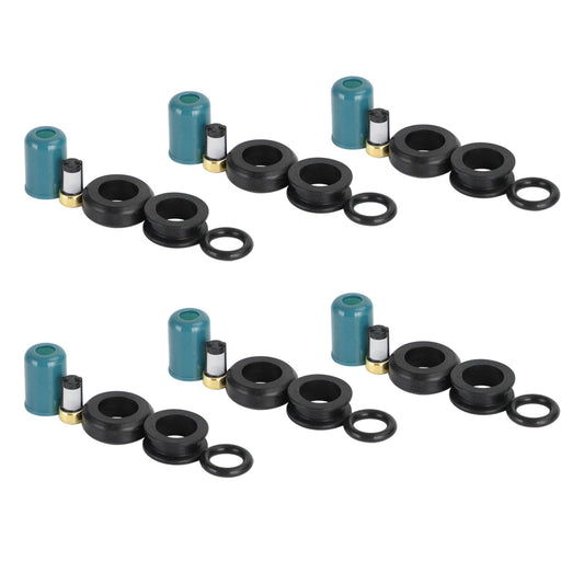 1993-1994 Toyota T100 3.0L 3VZE 6PCS Fuel Injectors Repair Seal Rebuild Kit