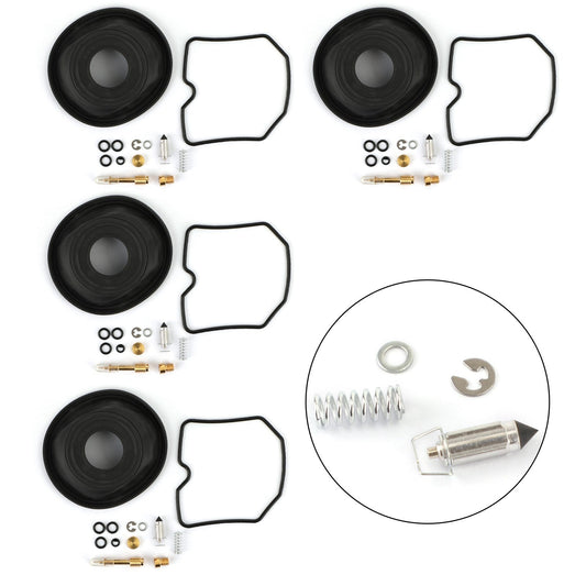Kit de réparation et de reconstruction de carburateur pour Suzuki GSF600S Bandit 1996-2003 (4 pièces)