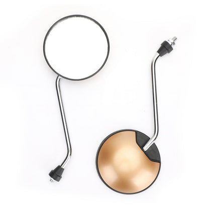 Universal Scooter Moped Mirrors 8mm For Vespa Piaggio Liberty 50-150cc
