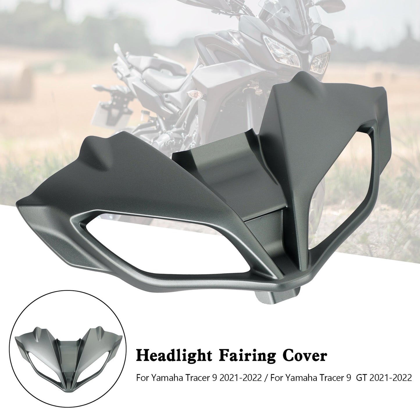 Headlight Fairing Stay Beak Nose Cone For For Yamaha Tracer 9 GT 2021-2022