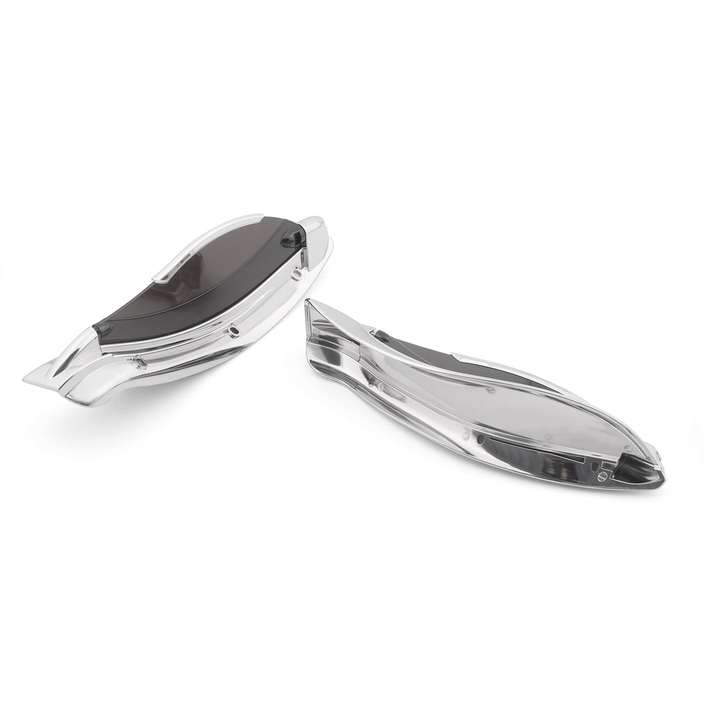 Déflecteurs d'air latéraux réglables pour carénage supérieur pour Harley Street Glide 14-17