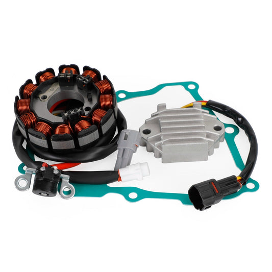 Yamaha YFZ450 YFZ450X Édition Spéciale 2007-2008 Stator Magnéto 5TG8141000 + Redresseur de Tension 5TG8196000 + Joint 5TG1545100