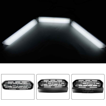 2016-2023 Ford Ranger T6 / T7 Limited  / XL / XLT / Wildtrak Front Bumper Grille White LED Lights