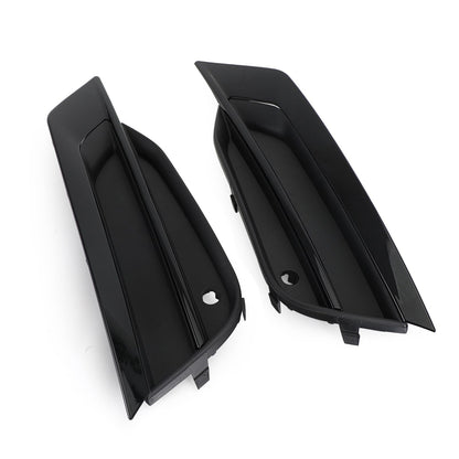 VOLVO S90 V90 2016-2019 Pair Bumper Lower Grille Gloss Black 31425447 31425446 Generic