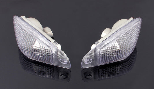 Front Turn Signals Lens For For Kawasaki ZZR600 ZX600E 1994-2004 Clear Assosary