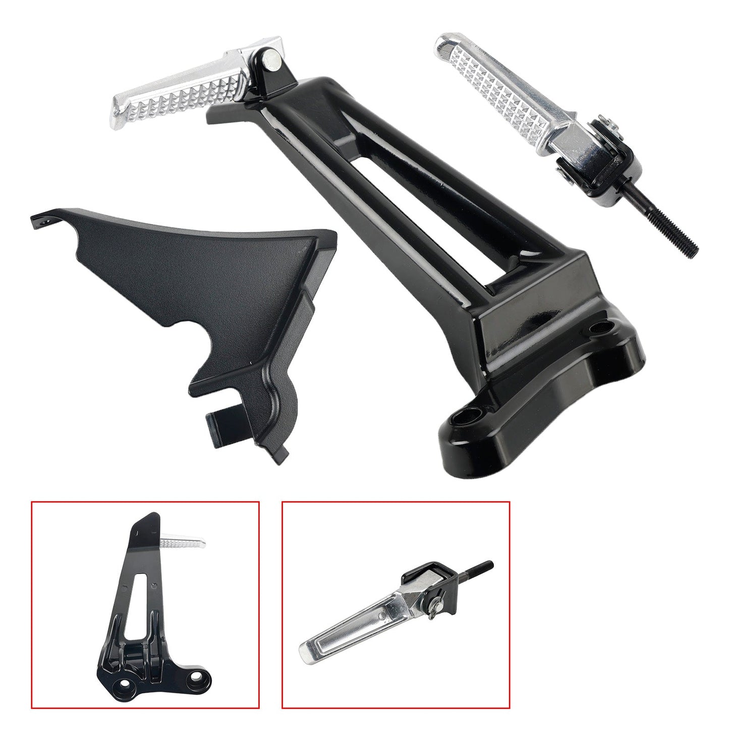 Reposapiés traseros compatibles con Honda Rebel 1100 CMX1100 2021-2023